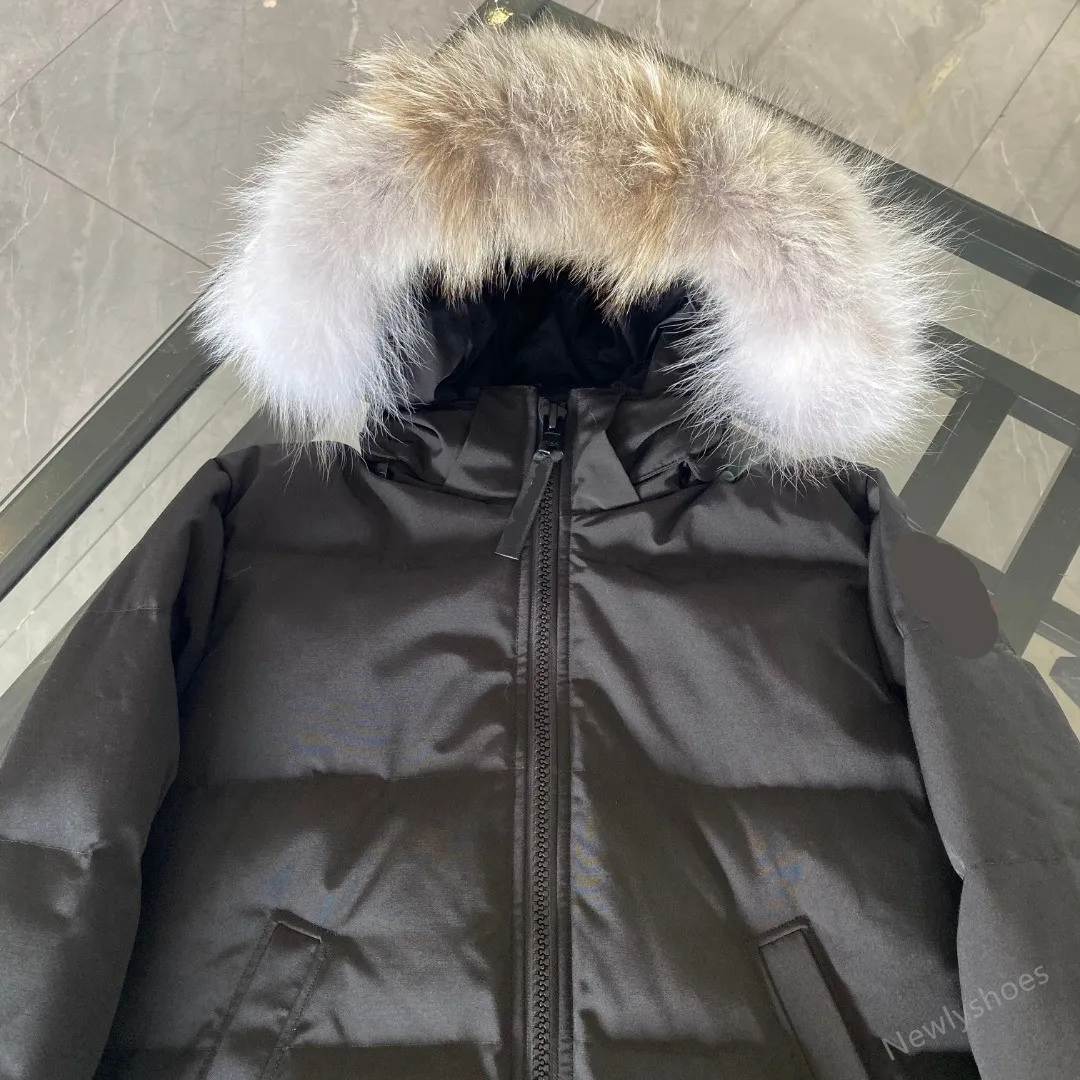 Designer goosie Down Jacket Parkas Real Coyote Fur Winter Women CG Canadian Mystiques Parka Down Jacket Waterproof Outdoor Coat Jackets women long exterior jacket