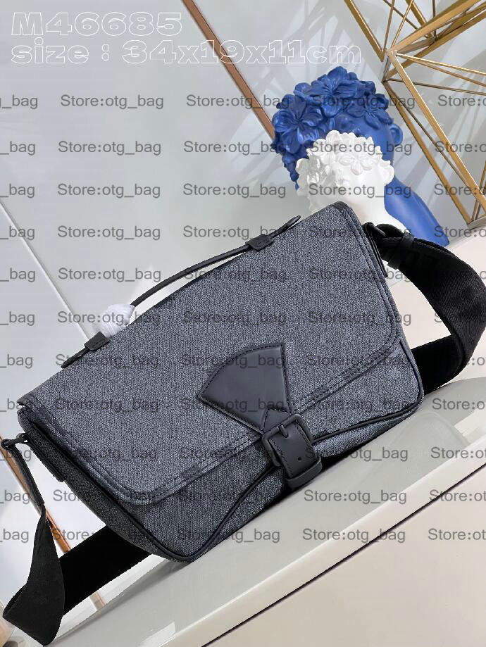 M23097 MONTSOURIS Messenger Bag Crossbody Shoulder EPI Leather Bag Men Fashion Business Tote Luxury Designer Handbag High Quality Purse Pouch Mon