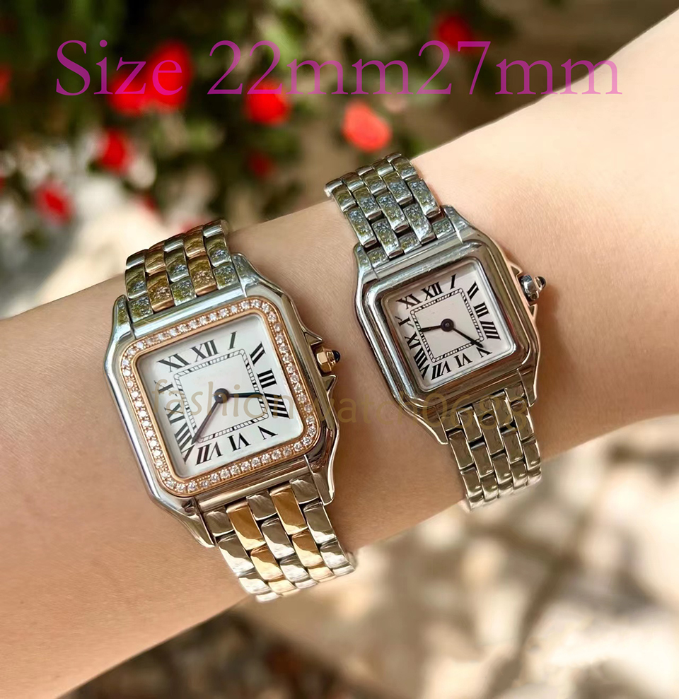 famous brand Luxury Womens Watch Square Watch Designer Diamond Watch Advanced Quartz Movement Stainless Steel Watch AAA Tempered Glass dial Gold-image-929190105