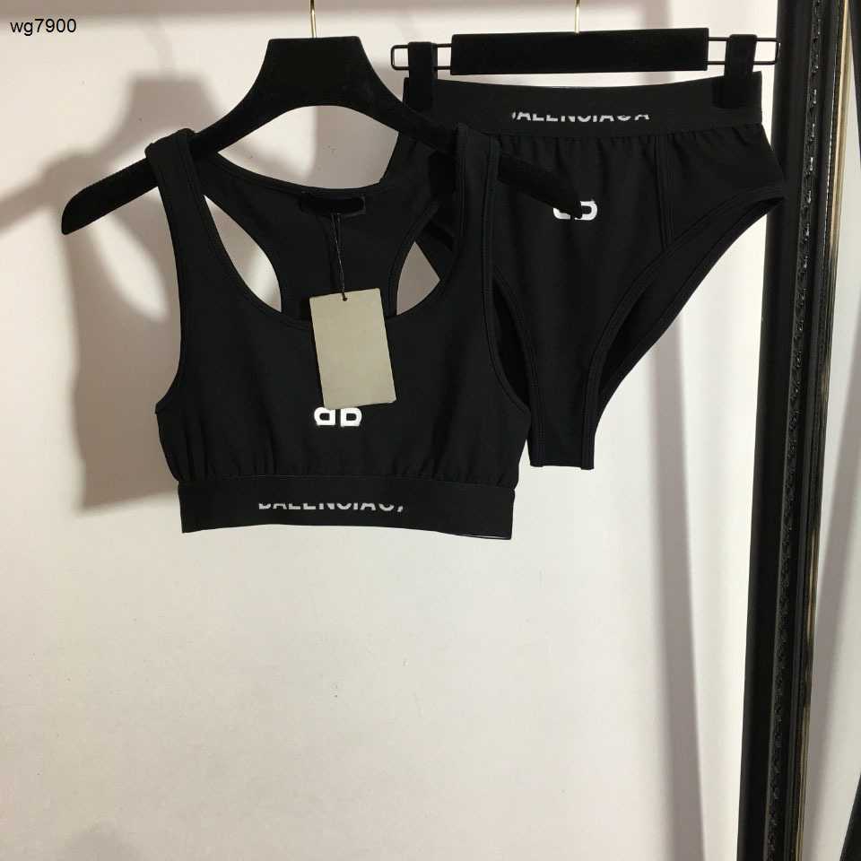 brand women tracksuit designer clothing ladies summer Yoga set fashion Letter printing girl sling vest ladies short skirt Dec 15 New Arrivals-image-929343563