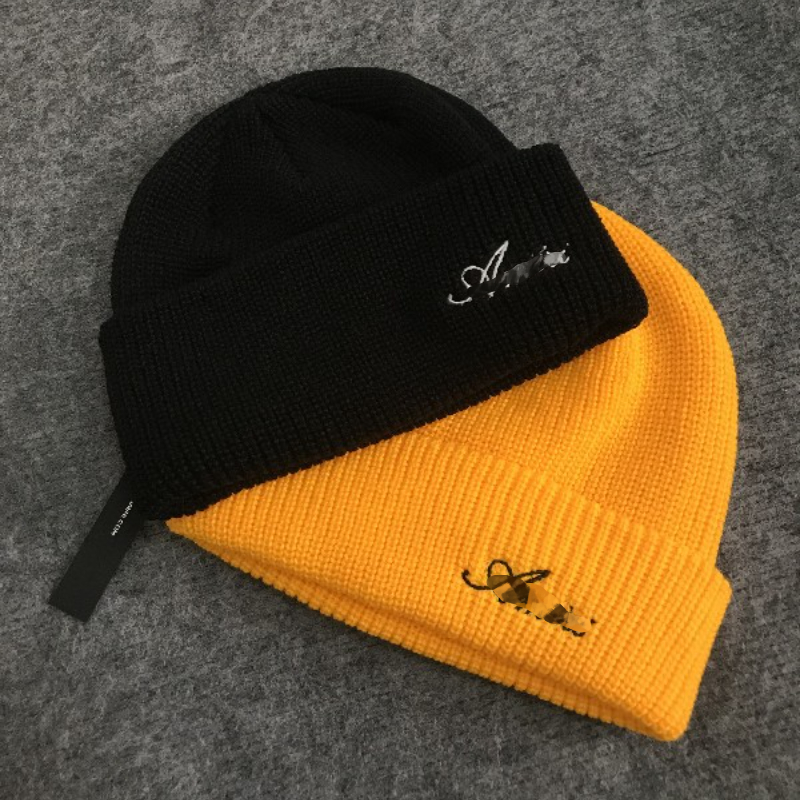 Unisex Designer Beanies Little Letters Embroidered A Knitted Hat M Trendy Woolen Hat Keep Warm Street Beanie-image-929539960
