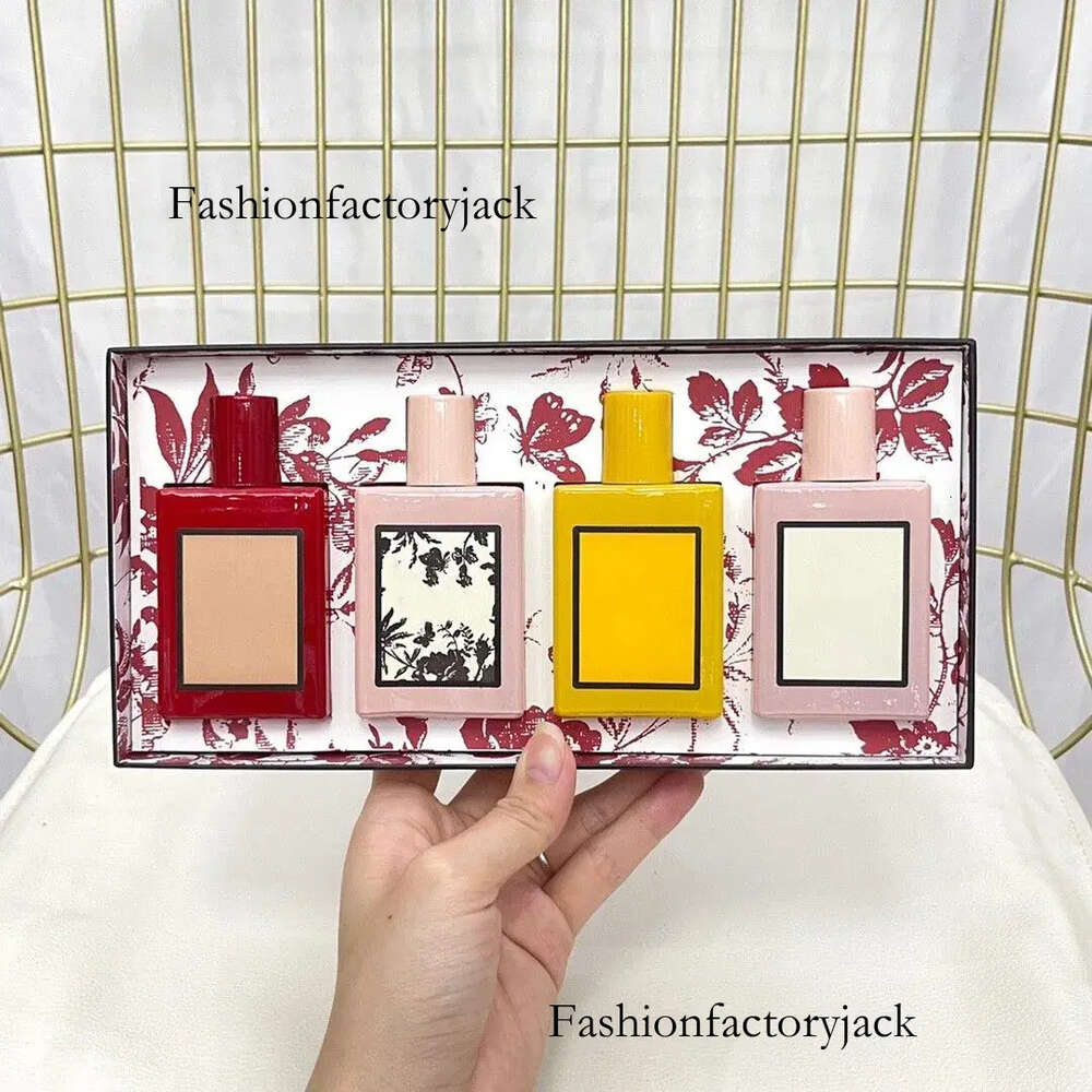 Designer Women&#039;s Perfume Bloom Gift Set 30ml 4 Pieces Colognes Long Lasting Scent Floral Bloom Enchanting-image-930626000