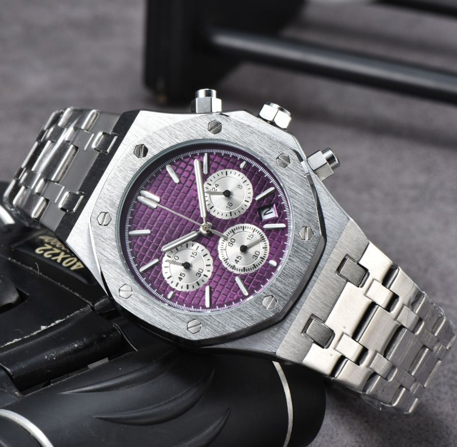 AAA New Fashion watch Mens Automatic Quartz Movement 2026 Waterproof High Quality Wristwatch Hour Hand Display Metal Strap Simple Luxury Popular Wat