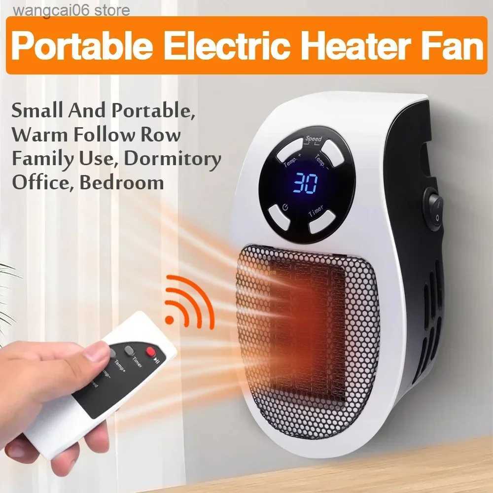 Space Heaters Electric Heater Portable Heater Plug in Wall Room Heating Stove Mini Household Radiator Remote Warmer Machine Winter 220V/110V T231-image-929537580