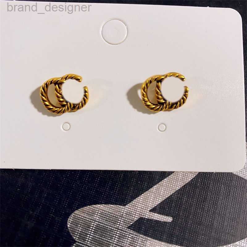 boucles d'oreilles bijoux de créateur petit coeur vintage ohrringe plaqué or cjeweler fleur homme mode boucle d'oreille pendante