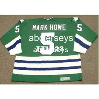 #5 MARK HOWE Hartford Whalers 1979 CCM Vintage Tk Hockey Jersey or custom any name or number retro Jersey