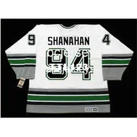 #94 BRENDAN SHANAHAN Hartford Whalers 1995 CCM Vintage Home Hockey Jersey or custom any name or number retro Jersey