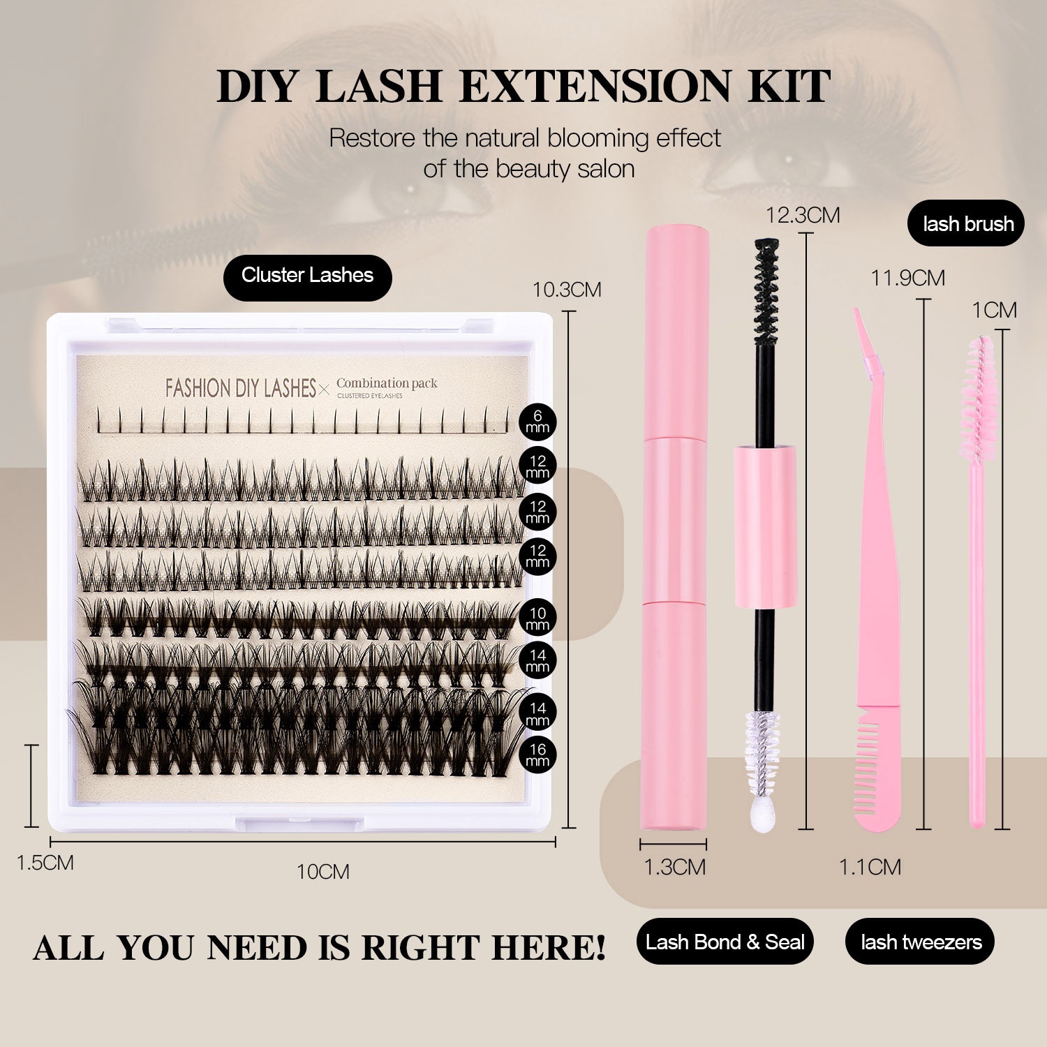 Thick Natural Mixed Cluster Eyelashes Extensions Soft Light Reusable Hand Made Grafted Fake Lashes Mink Individual Eyelashes Beauty Supply-image-930367589
