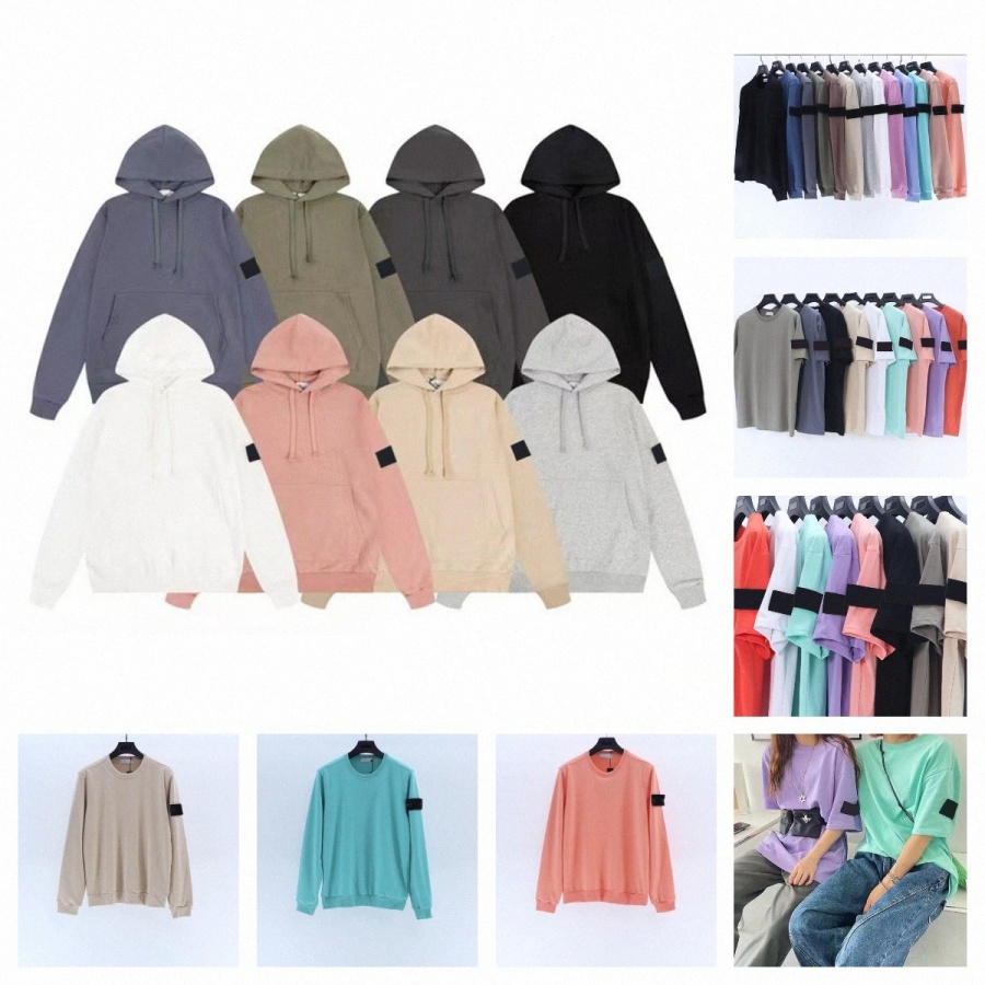 Designer Stone Hoodie Mens Hoodies Pattern Print Sweatshirt Autumn Pullover Loose Long Sleeve Hooded Armband High Street Men Womens Top Asian Siz-image-930505534