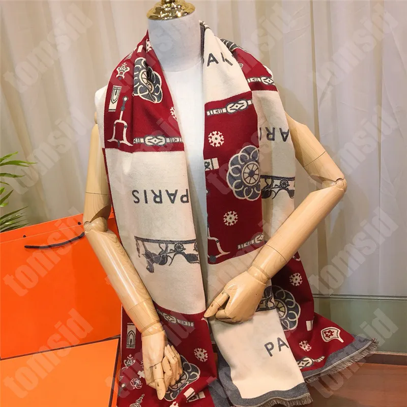 Luxury Designer cashmere scarf For Women Men Fashion Silk Scarf Brand Wool Scarves High Quality Winter Warm Shawl Ladies Pashmina 4 Colors-image-999313071