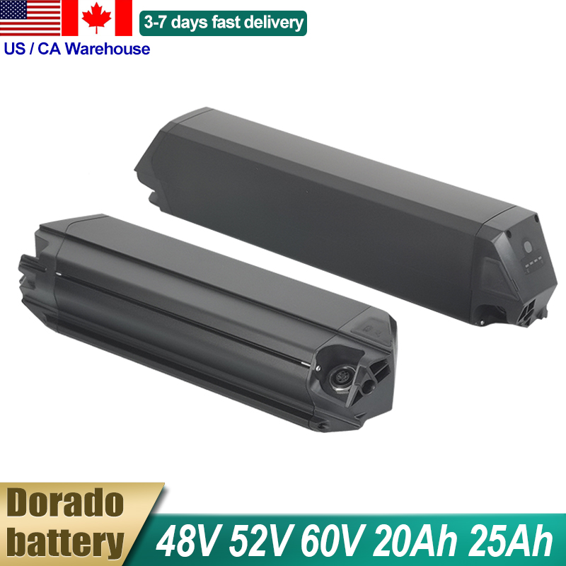 Reention dorado Biktrix ebike battery pack 48V 52V 60V 21700 akku 25Ah 20Ah Bakcou side release batteries for Ariel Rider X-Class electric bicycl-image-761997806