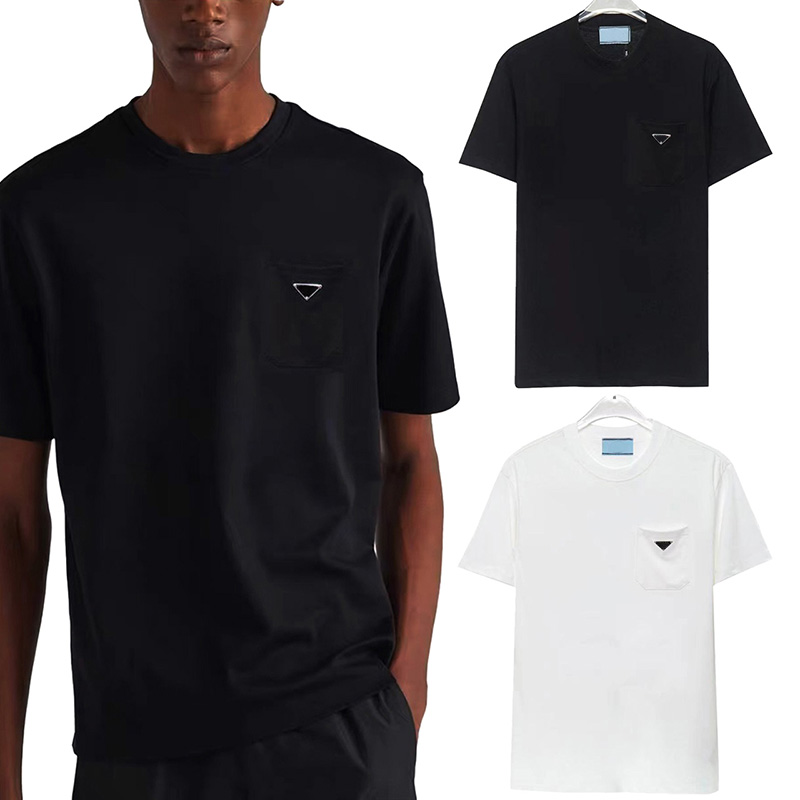 Mens T-Shirts t shirt Polos 24SS Stylist Letter Print Crew Neck Casual Summer Breathable Mens Womens T Shirts Solid Color Tops Tees-image-931249099