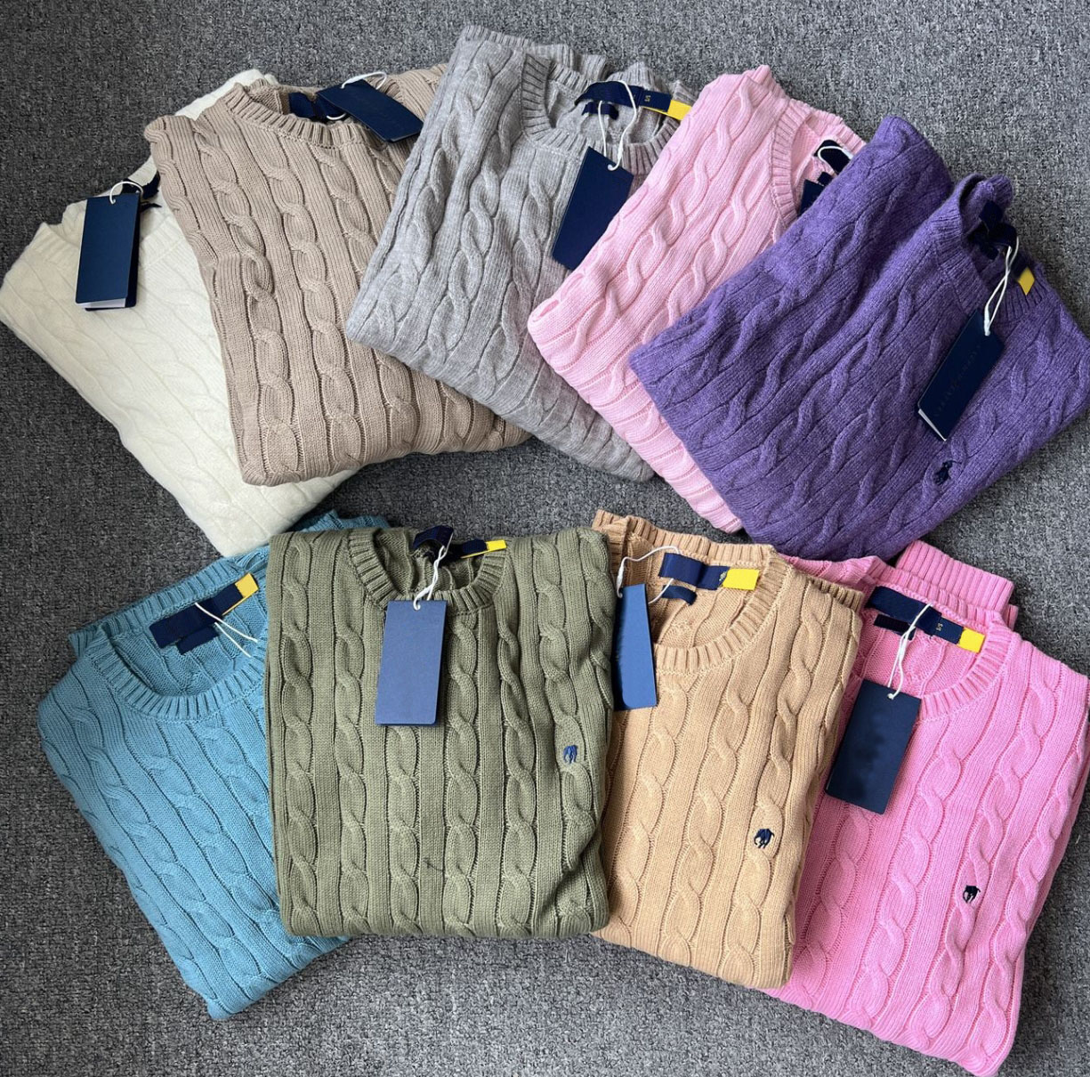 Sweater Women's Sweaters Knitted Embroidery Women Long Sleeve Knitwear Pullover Jumprt Female Clothing Solid Men Pink Gray Tops S-L-image-798695884