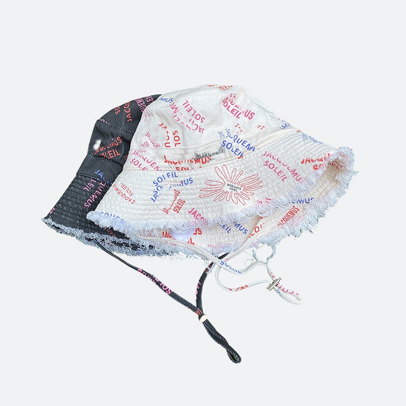 Fashion Designer bucket hat Woman Summer Beach Flat Top Hat Fisherman brim Caps Breathable Casual Shade cap Women's Letter Print Hats Outdoo-image-931285694