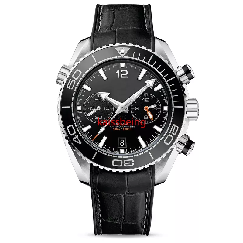 2023 New limited edition men's watch dial 44mm quartz timing ocean diver 600m Skyfall stainless steel back sports ocean men's watches