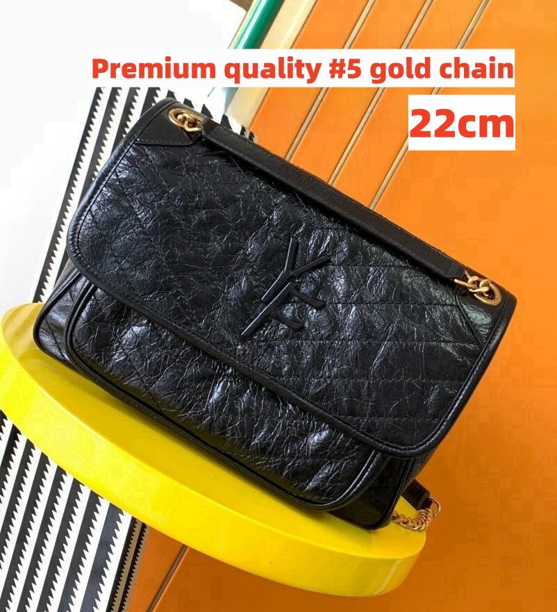 Pleold cowhide versatile hot style leather messenger bag chain cross one shoulder women bags-image-932635263