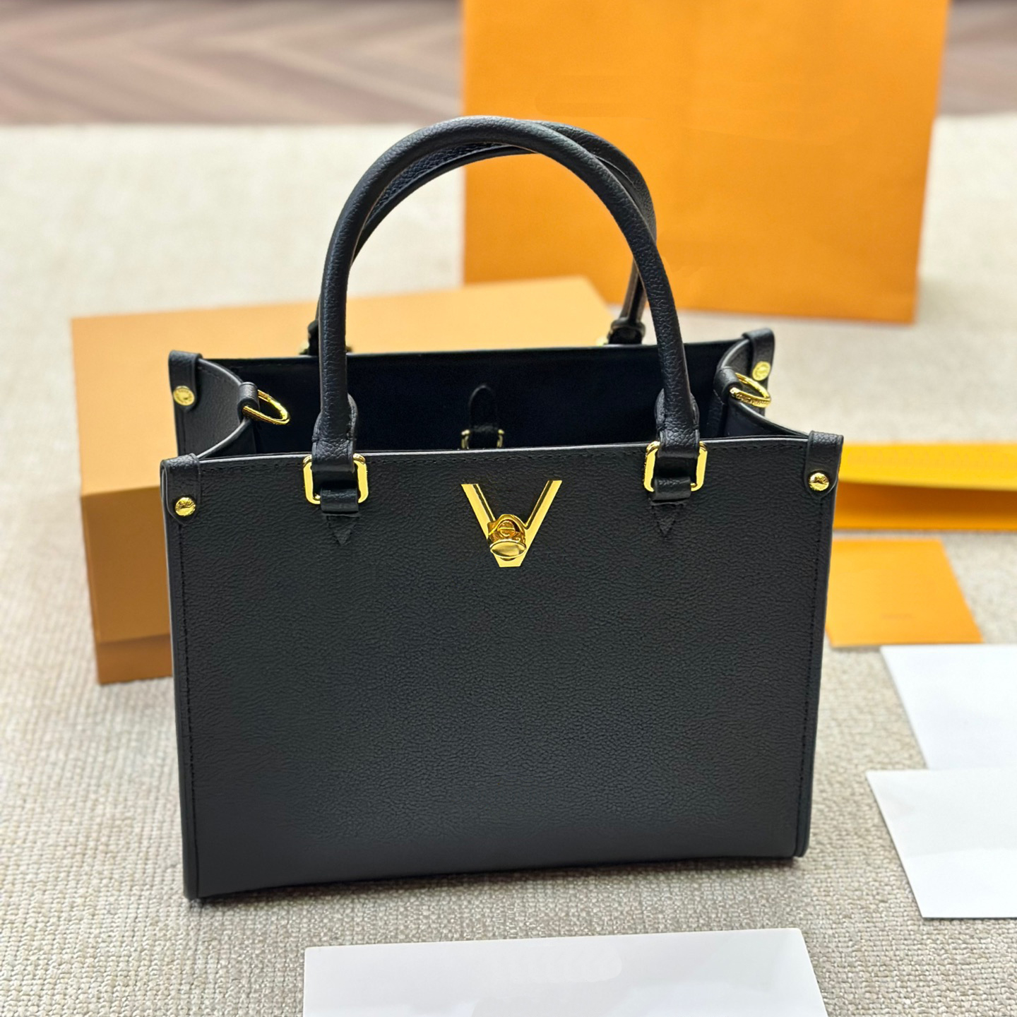the tote bag designer bag women handbag totes bags shopping bags womens fashion classic brown flower handbags with dust bag