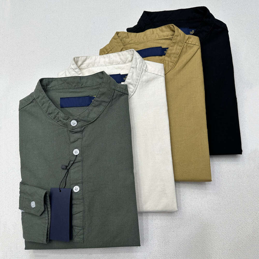 Men Casual Shirts Fashion shirt Loose European size shirt mens business dress shirt fashion classic shirts men embroidery decoration Comfortable-image-932984997