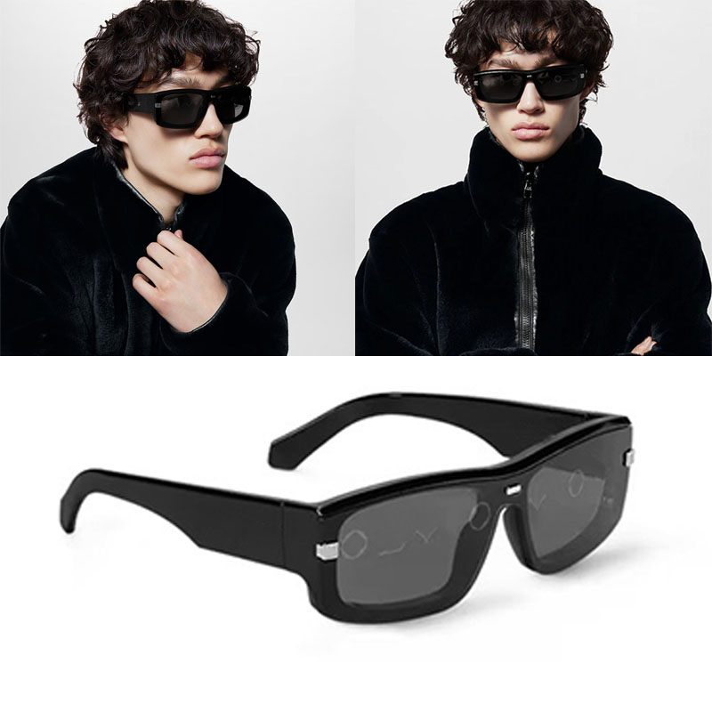 NEW 1:1 Speed Mask Sunglasses sporty mask shaped frame with replaceable lenses luxurious and versatile men dual lenses Glasrai Sola with signatur-image-933000749