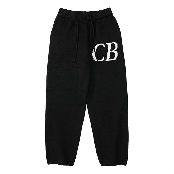 Cole Buxon Men Sweater Designer Pullover Knitted Sports 2 Piece Set Oversized Woman Hip Hop Daily Street Dressing CB Printing Autumn Winter Buxtonju