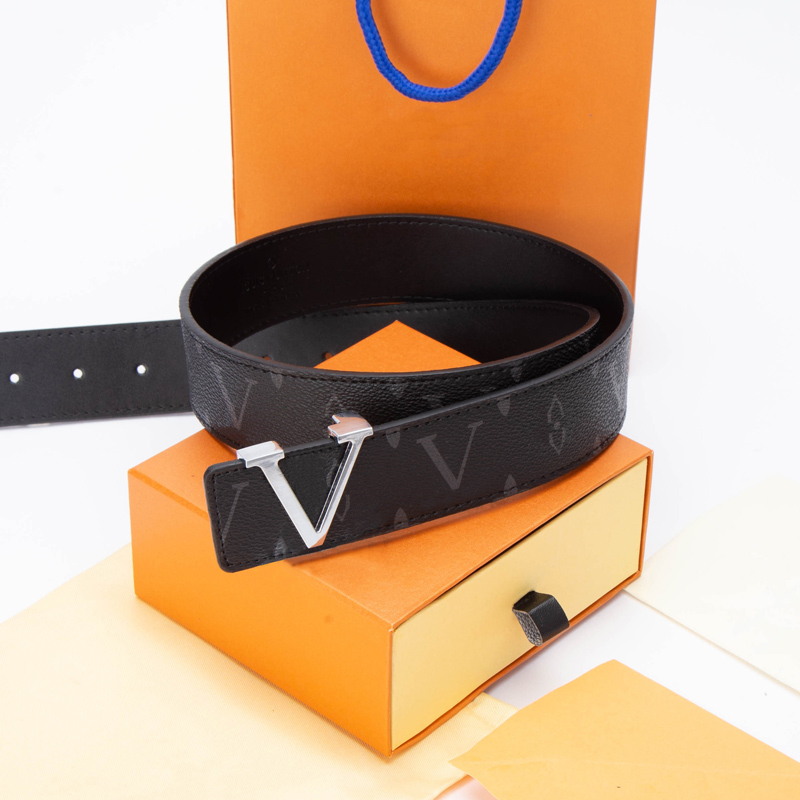 Belts for men designer belt women cintura Cintura Uomo casual plaid solid letters man woman leather ceinture homme optional gifts for male womens-image-935165810