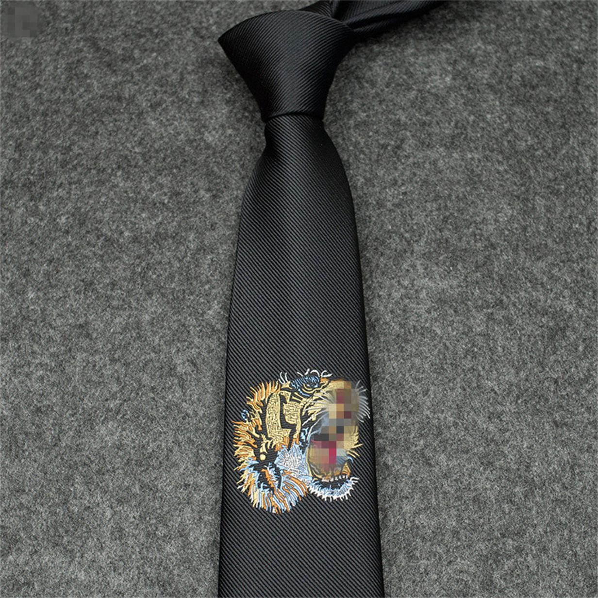 gy2023 Men Necktie Design Mens ties Fashion Neck Tie Letter Printed Luxurys Designers Business Cravate Neckwear Fashion Business Tie with box 88g-image-933965184