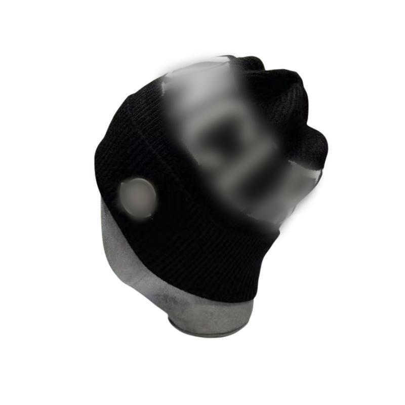 Knitted hat Beanie Brand designer Winter outdoor sports caps for men and women Cashmere wool-image-934036145