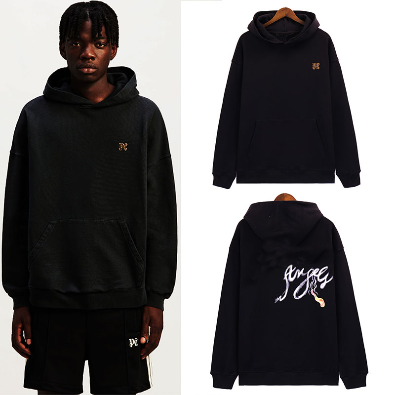 Mens Hooded Hoodies Womens 24FW Fashion Streetwear Pullover Sweatshirts Simple Loose Hoodies Couple Tops Clothing-image-933959716