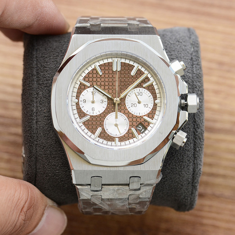 Men's Designer Classic Women's Quartz Movement 42mm Business Montre De Luxe Multi Color Casual Fashion Watch for Men and Women