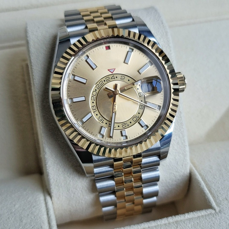 Gold Designer Mens Watches Automatic wristwatch Movement Small Dial Sapphire caijiamin 42mm Watch Stainless Luxury Wristwatches Montre De Luxe sk-image-881478365