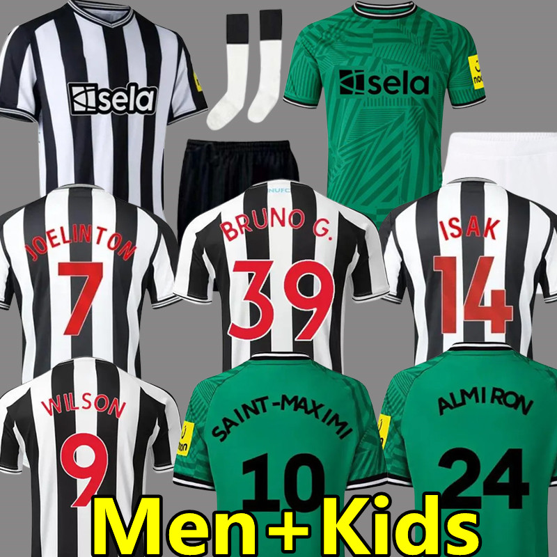 

23 24 TONALI BRUNO G ISAK Soccer Jerseys Newcastl united ALMIRON BOTMAN WILSON SAINT MAXIMIN JOEINTON MURPHY WILLOCK NUFC 2023 2024 Football Shirt Men Kids Kits, 23-24 home