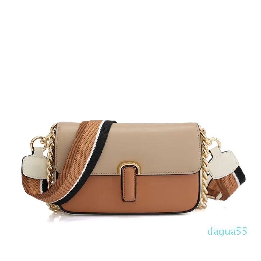 

Mini shoulder bag womens mens fashion handbag chain clutch strap flap crossbody designer retro bags, White+black