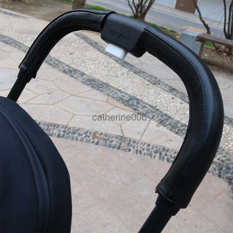 PU Leather Handle Cover For Cybex Eezy S Twist (+) 2 / Eezy S 2 Stroller Pram Sleeve Protective Cases Cover Stroller Accessories L230625-image-881500835