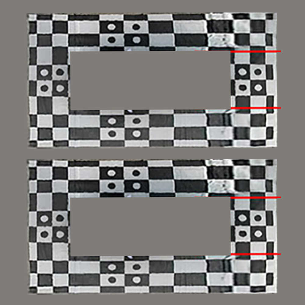 Car dvr 3D 360 panoramic debugging cloth special calibration clothHKD230701-image-882169689