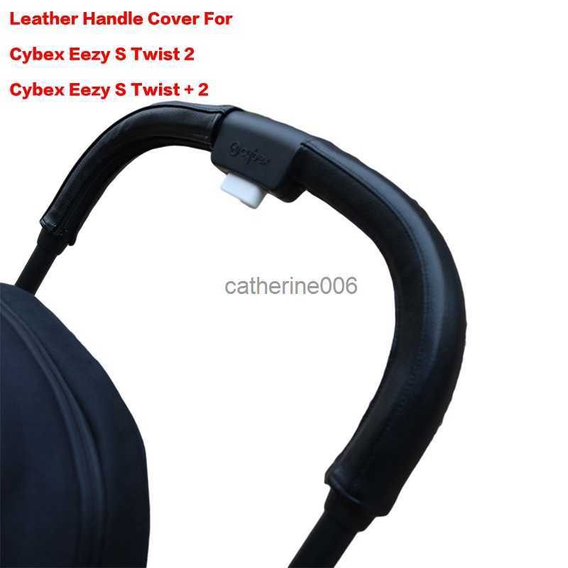 Leather Handles Cover For Cybex Eezy S Twist 2 / Eezy S Twist + 2 Stroller Pram Sleeve Case Armrest Covers Strollers Accessories L230625-image-881501273