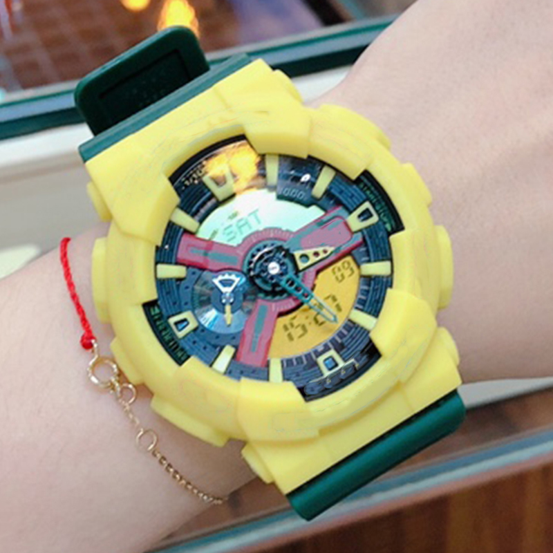 

Original shock watch men Mens Sport Military Factory Autolight Water resistant g200 sports watches LED g multifunction Time Zones Army Military Shocking, G17