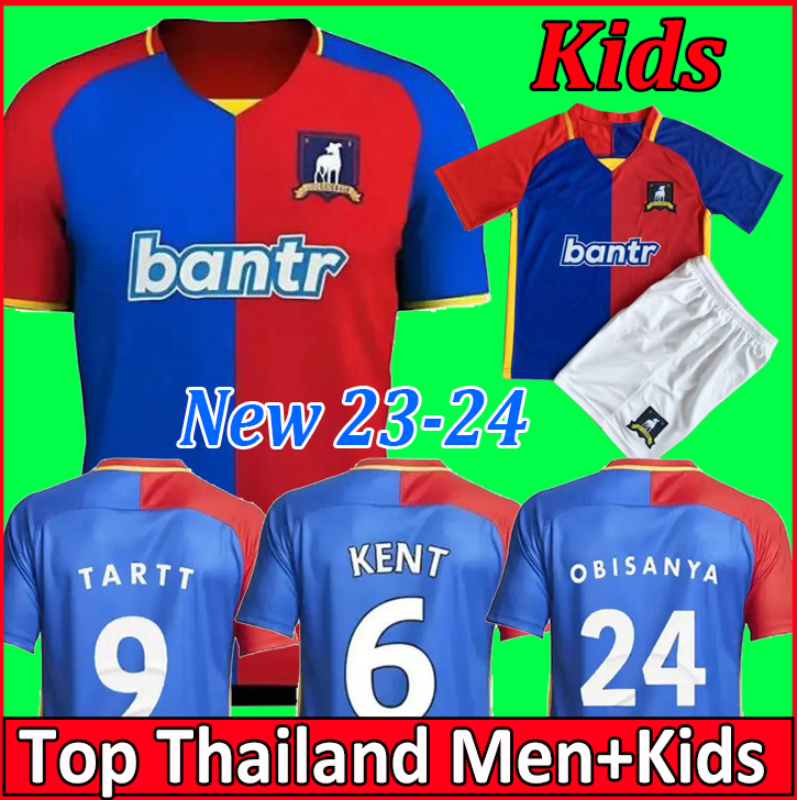 

23 24 AFC Richmond Soccer Jerseys OBISANYA 2023 2024 Ted Lasso Season KENT maillots de futol TARTT ROJAS Football Shirt MONTLAUR GOODMAN men kids kit uniform set, 23-24 third+patch