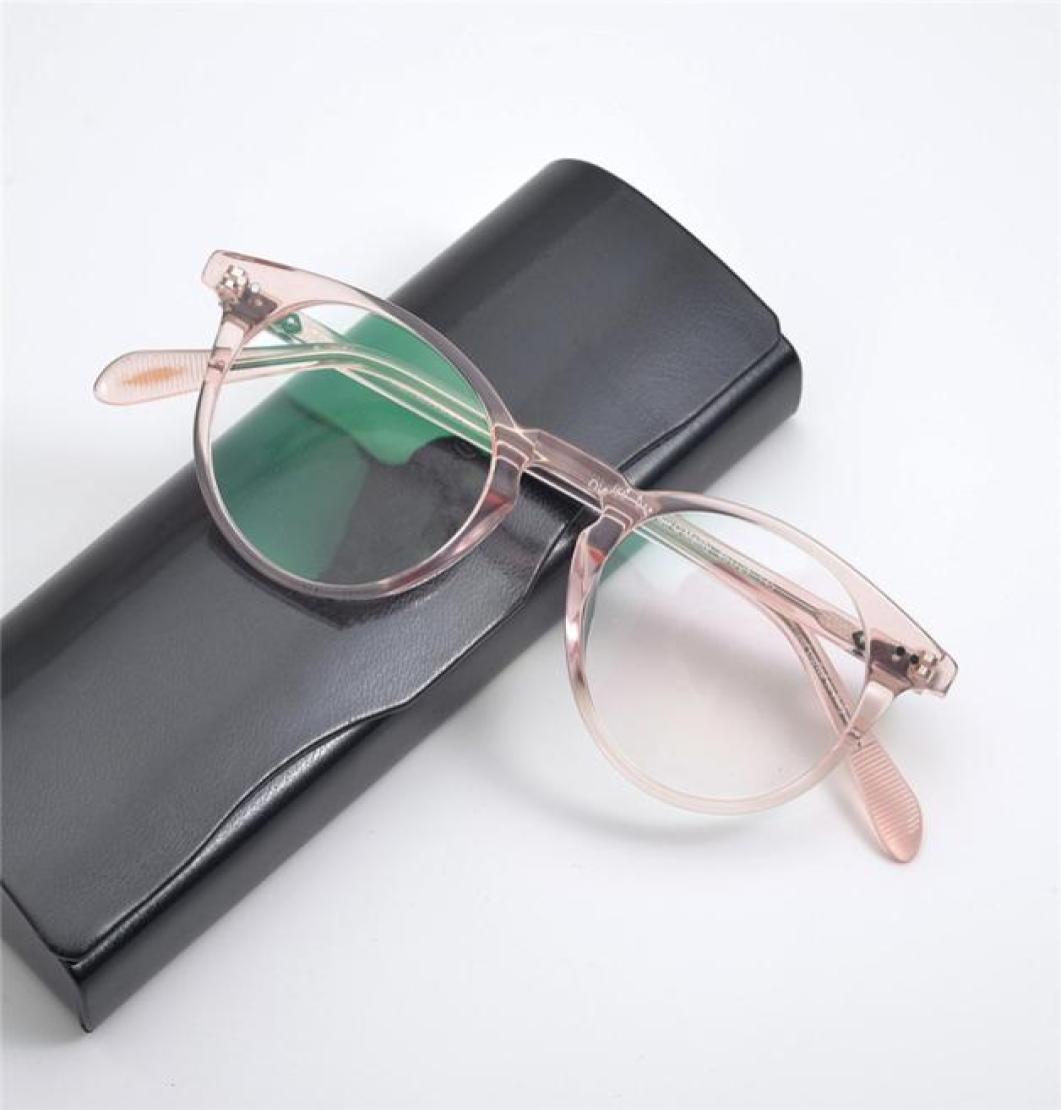 

EUAM OV5256 Unisex RetroVintage Round Plank Glasses Frame 4621145 Lightweight Fullrim for Prescription Glasses fullset3315911