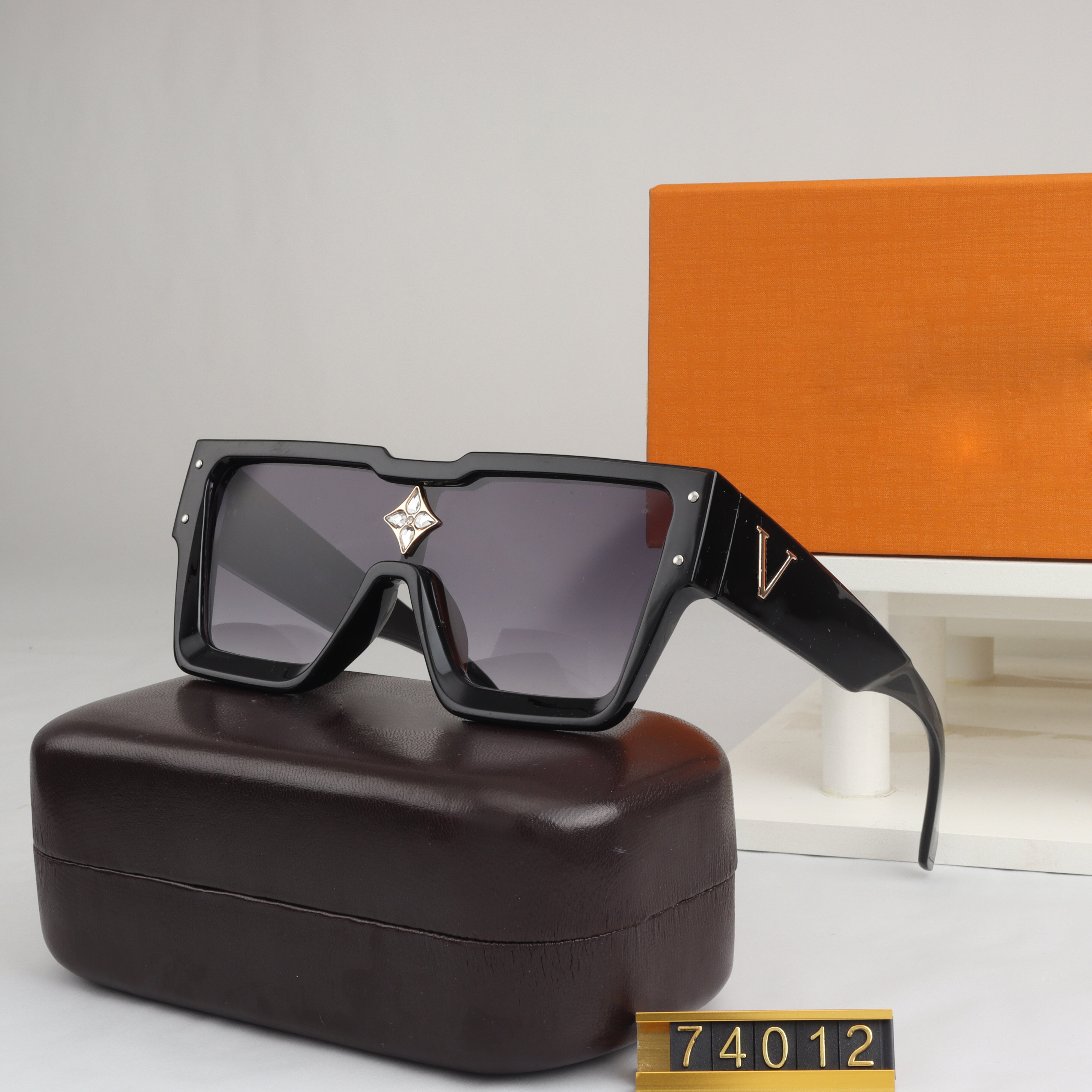 

Flower lens sunglasses designer sunglasses for women glasses PC full frame lunette fashion high quality luxury printing eyeglasses mens shade adumbral eyewear