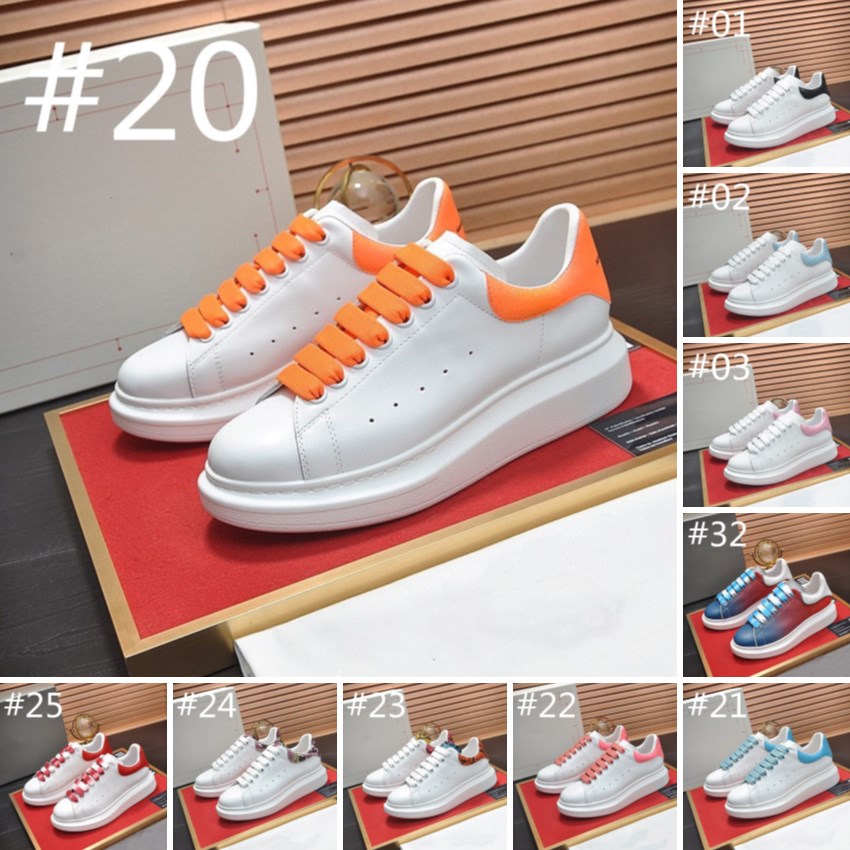 

2024 Designer Trainer Sneakers Casual Shoes Black White Men Women Platform Fashion Low Top Shoe Red Green Leather Rubber Walking Outdoor Eur 34-46, #01