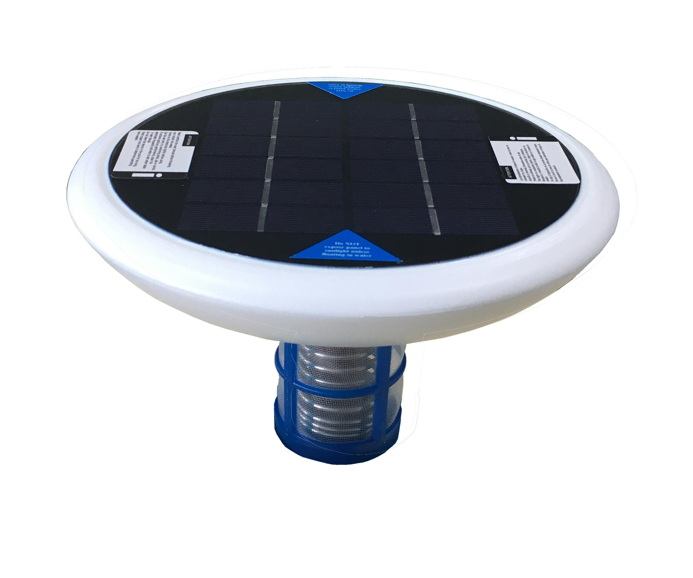 

Purifiers Solar Pool Ionizer Purifier 85% Less Chlorine Kill Algae Keeps Pool Cleaner Up to 15,000 Gal