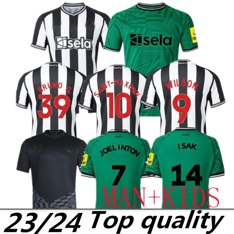 

Tonali 23/24 soccer jerseys NEWCAsTLEs Kids Kit 2023 blue Football Shirt Training match day Home Away special away BRUNO G. WILSON SAINT MAXIMIN WILSON ISAK