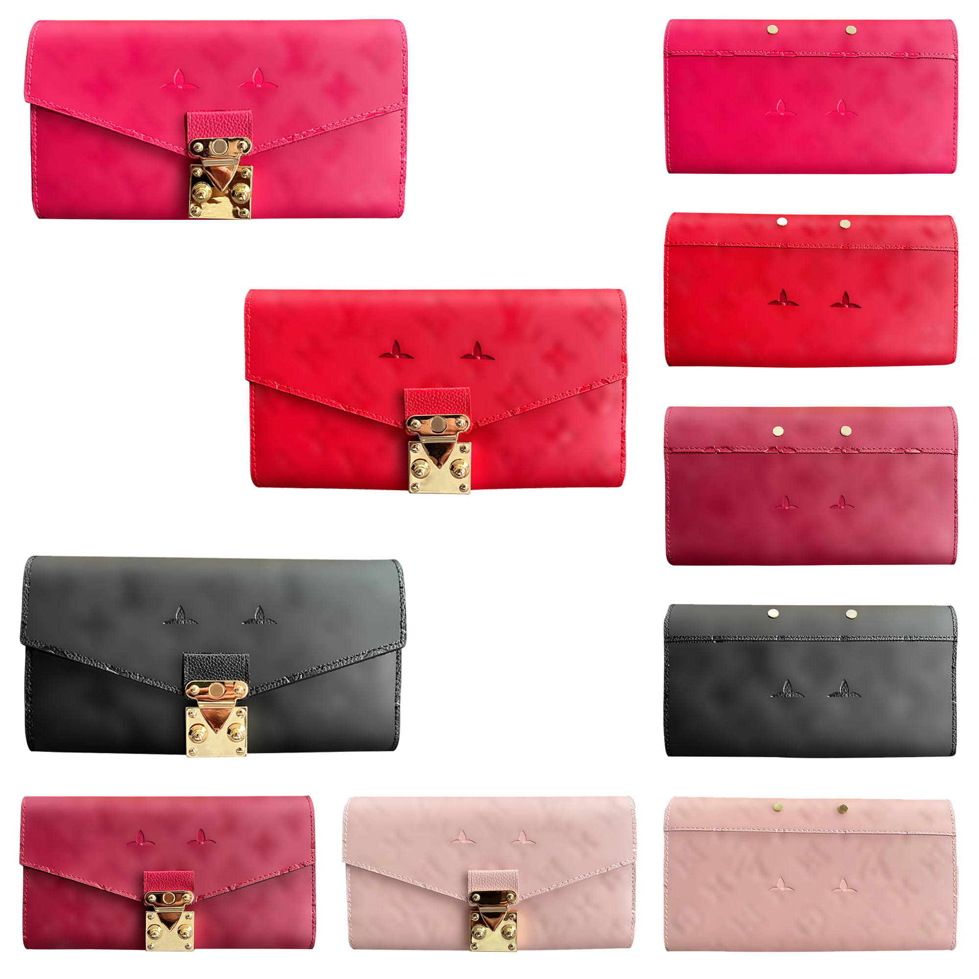 2023 M30271 classic Luxury Designer COIN card holders Wallet card slots cowhide wholesale Womens Business card Key Wallets metal lock Coin Purses me