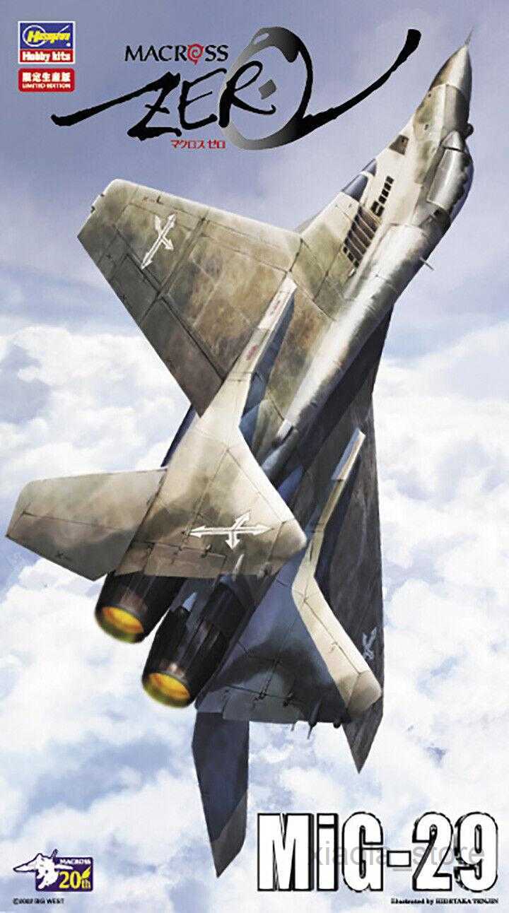Aircraft Modle Hasegawa #65762 1/72 Macross Zero MiG-29 Airplane Model KitHKD230701-image-881554592