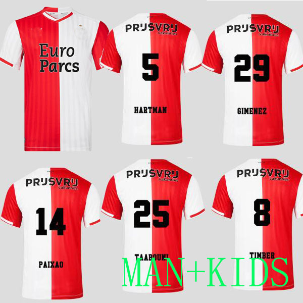 

2023 Feyenoords KOKCU Gimenez Danilo 23 24 Soccer Jerseys Home away Third TRAUNER 22 men kids football shirt KIDS HARTMAN 5 GIMENEZ 29 PAIXAO 14 TAABOUNI 25 TIMBER 8, 2022 away