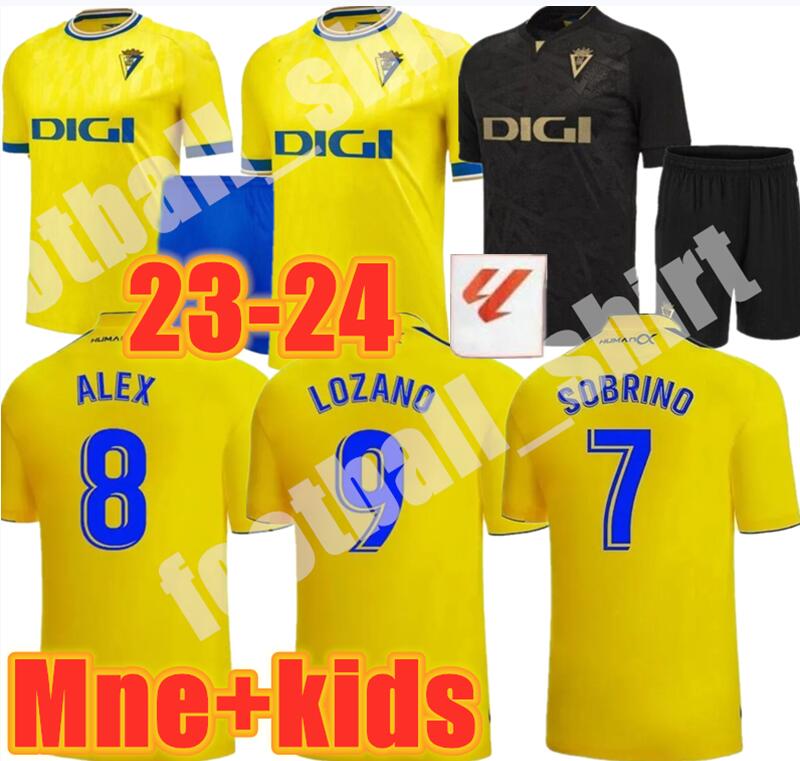 

Cadiz 23 24 Soccer Jerseys CF home away alex Negredo A.Espino OSMAJIC A.NEGREDO Lozano A.PEREA 2023 2024 camiseta de futbol Mabil Zaldua football men and kids shirt, 23/24 home kids+adult