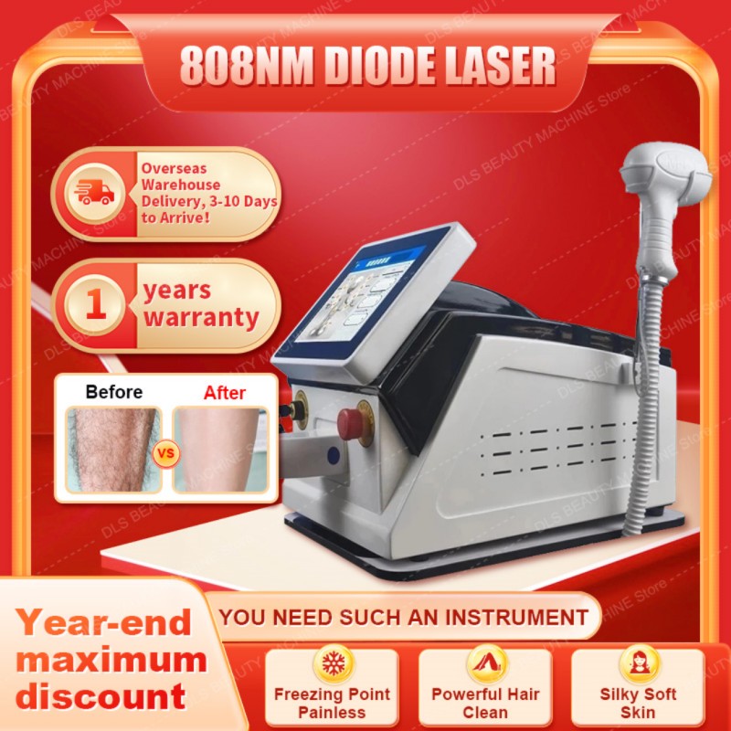 

Hot sales professional 808nm laser diode professional hair removal machine 2000w high power 755 808 1064nm laser epilator