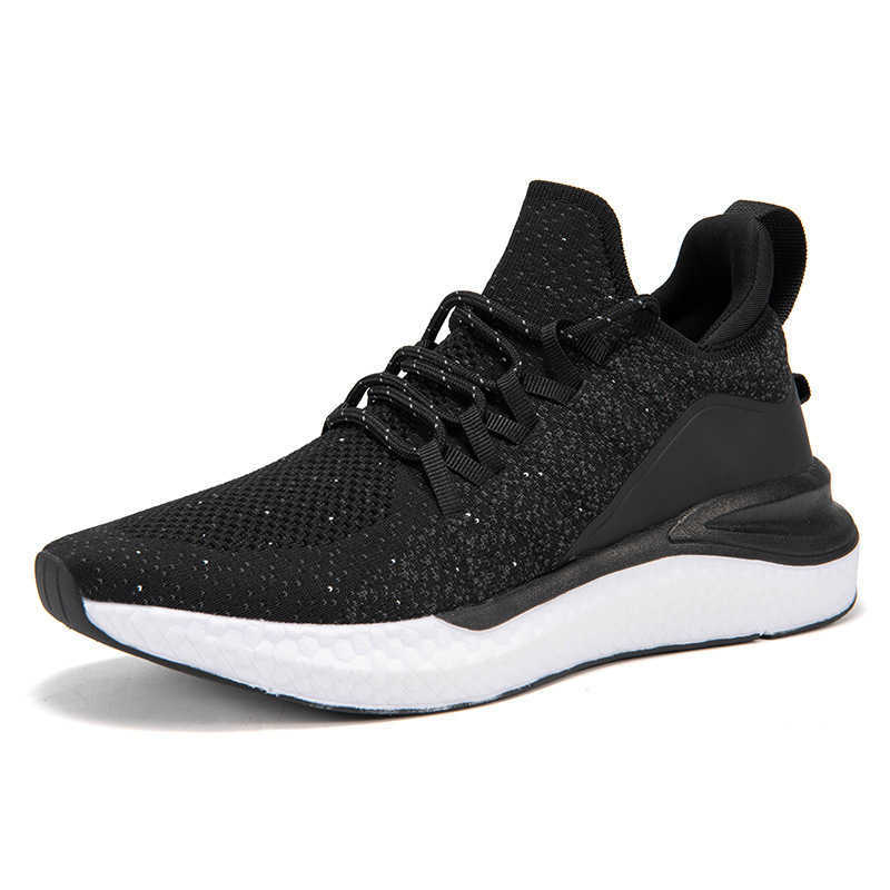 

Dress Shoes Men Vulcanize Shoes 2023 Breathable Knitted Mesh Reflective Running Sneakers Women Tennis Training Footwear T230701