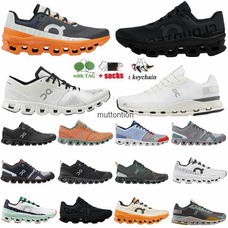 

On Running Cloud X Shift Shoes Rust Rock Aloe White Black Workout Tide Orange Sea CloudTec Sneakers For Men Women Cloudnova Trainers oncloud Cloudvista, Cloudnova form-7
