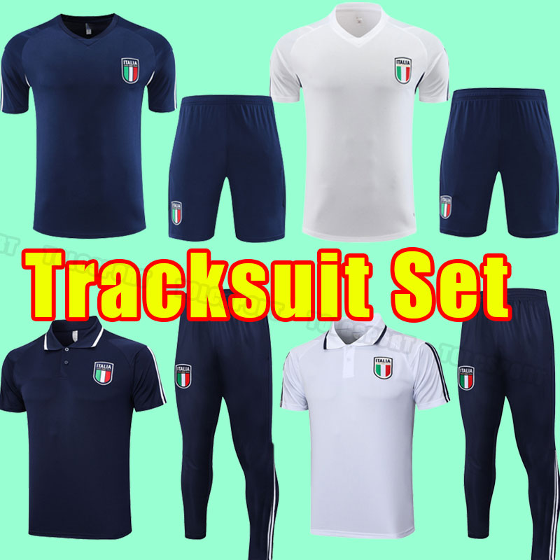 

Italia 2023 2024 INSIGNE Soccer tracksuits BONUCCI JORGINHO VERRATTI CHIESA BARELLA SPINAZZOLA CHIELLINI Football Shirt ItalyS short sleeve polo training set, As shown